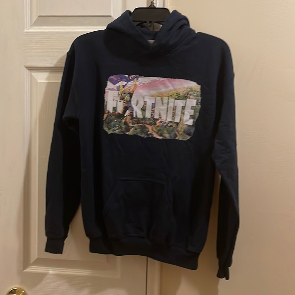 Fortnite Hoodie Color: Navy Blue